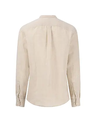 FYNCH-HATTON | Leinenhemd Casual Fit | beige